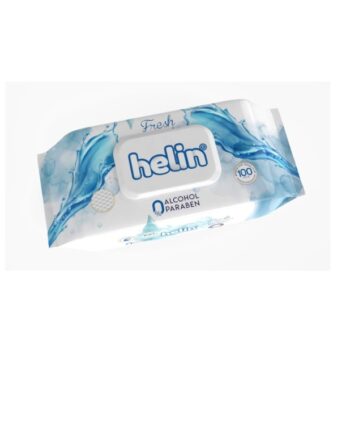 Servetele Umede, Helin, Fresh, Premium Quality, 100 buc