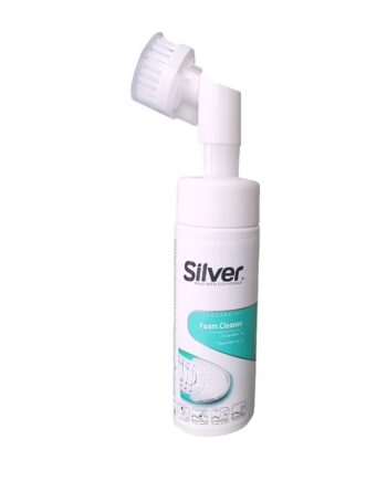 Spuma pentru curatare sneakersi, cu perie, 150 ml, Silver