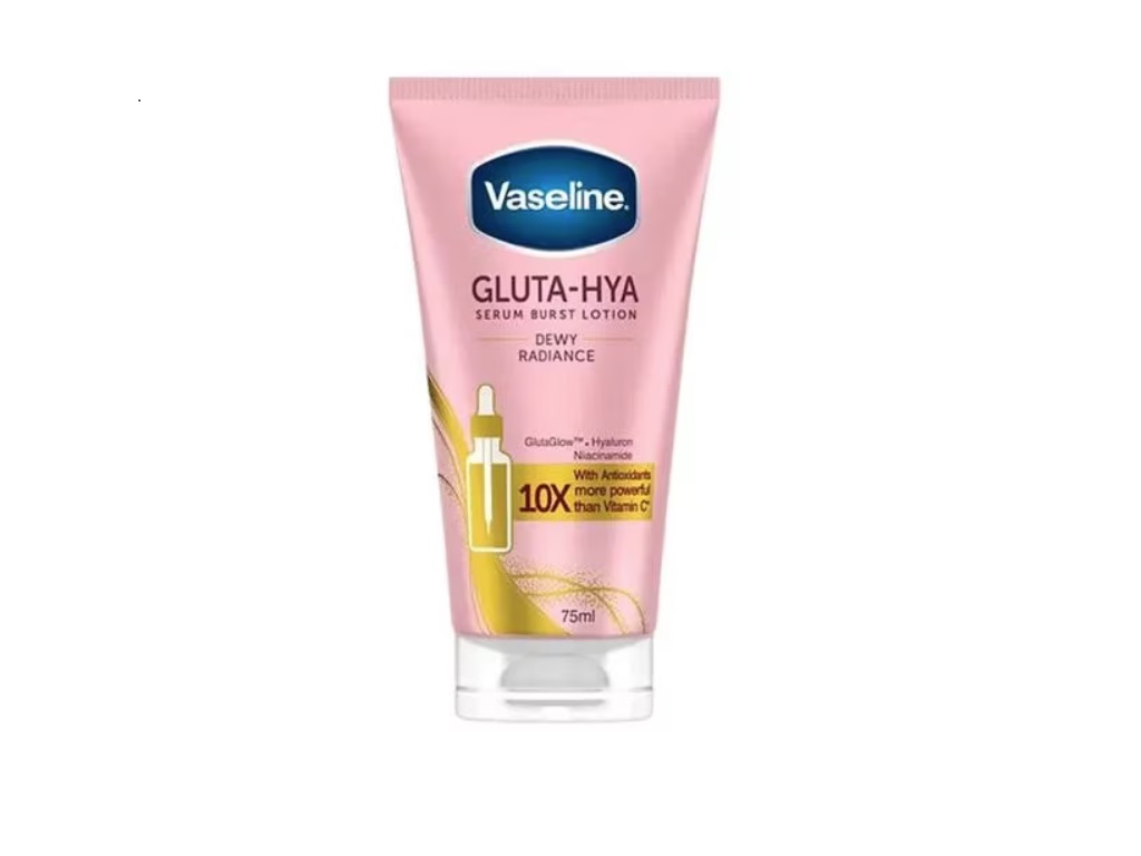Lotiune cu ser Vaseline Gluta-Hya Dewy Radiance, 75ml