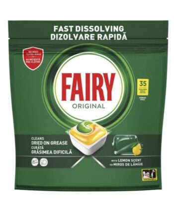 Detergent pentru masina de spalat vase Fairy All in One, 35spalari